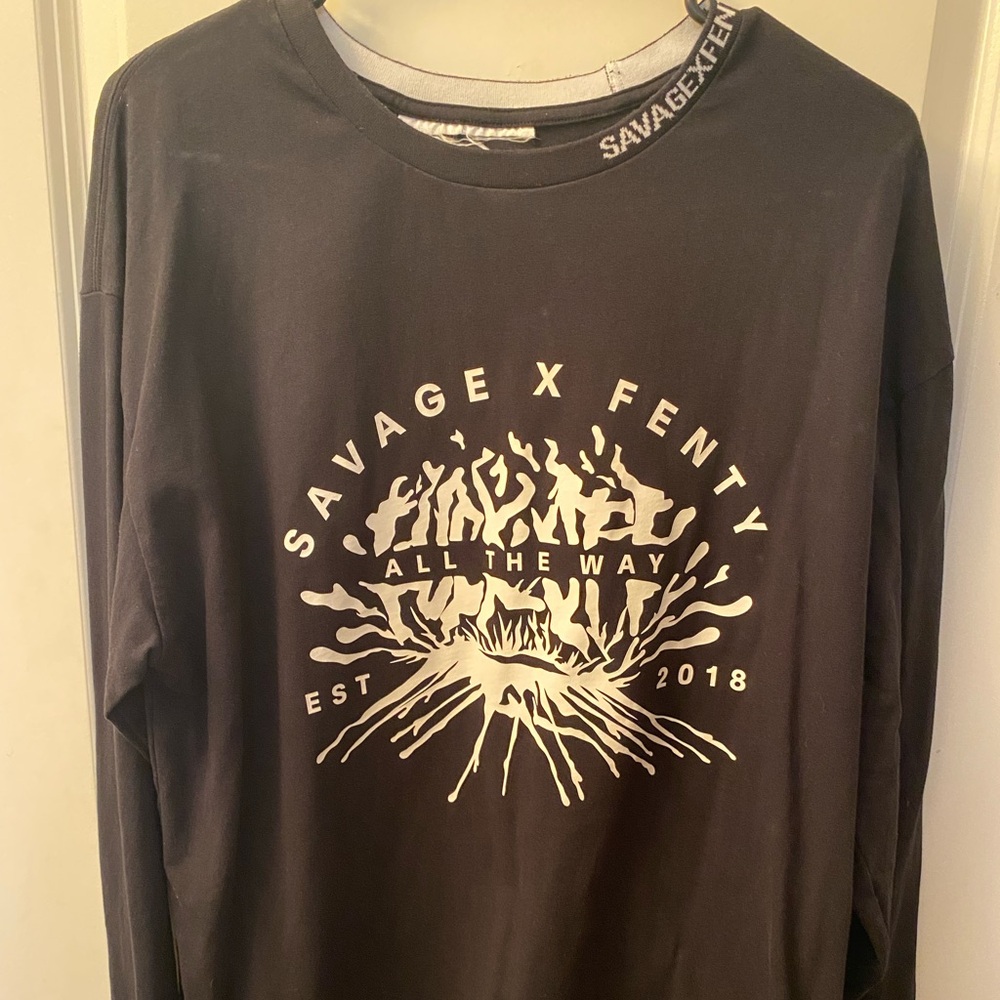 Savage X Fenty Long Sleeve Graphic Tee